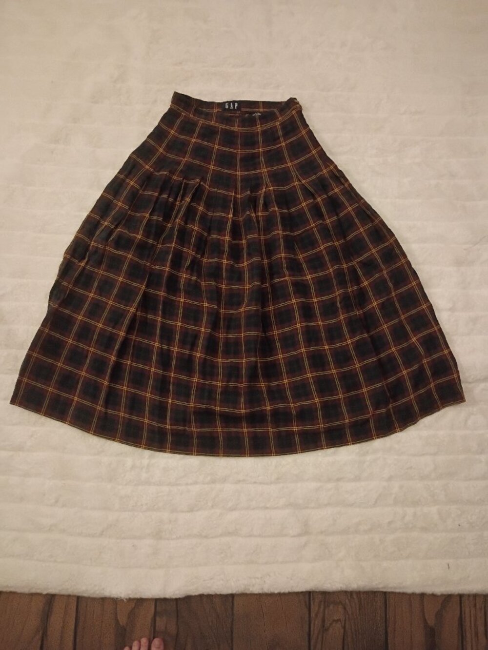 GAP Plaid Skirt
